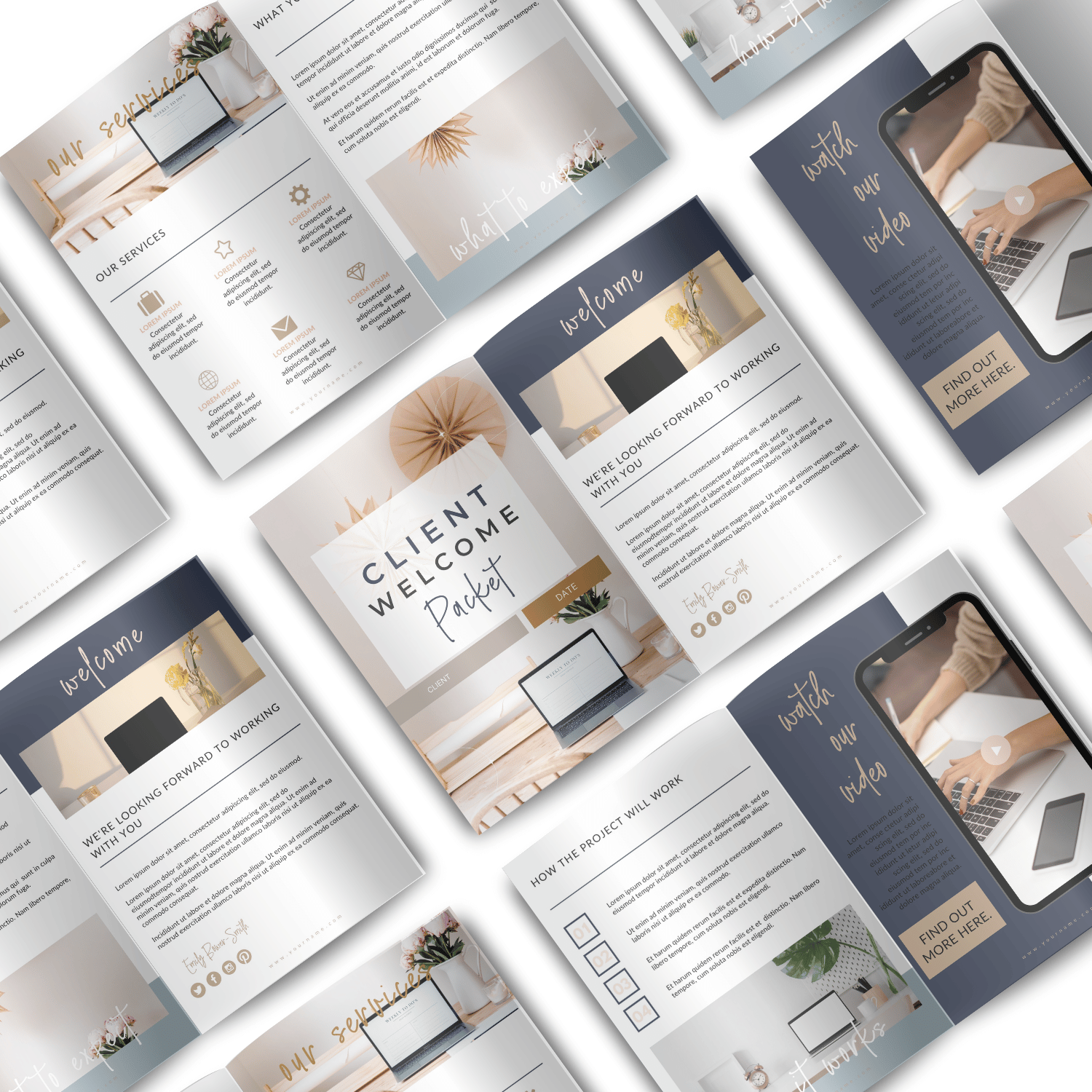 Editable Client Welcome Packet
