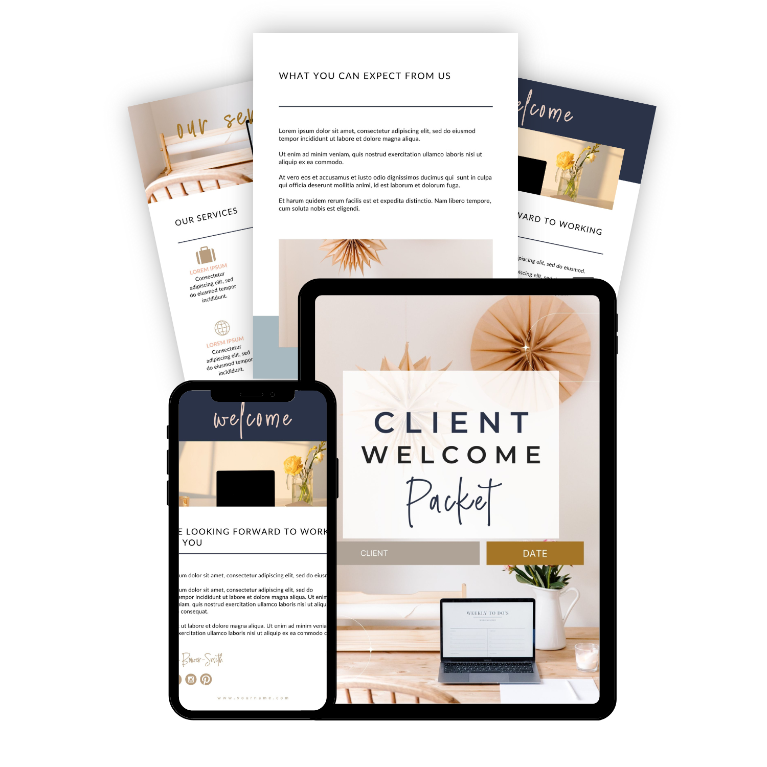 Editable Client Welcome Packet - Image 2